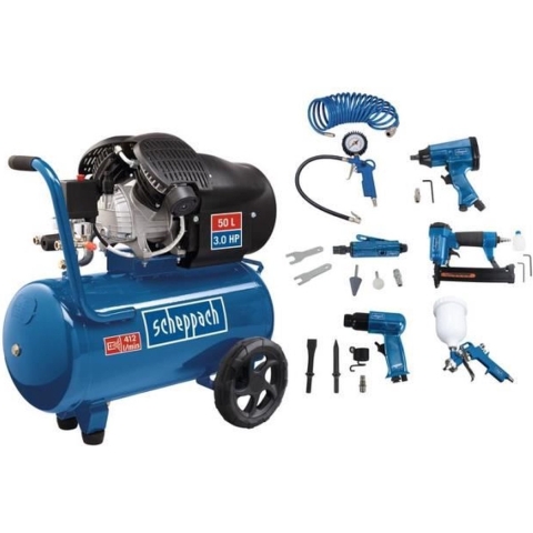 Scheppach HC55DC Compressor | Met Accessoires - 5906101904