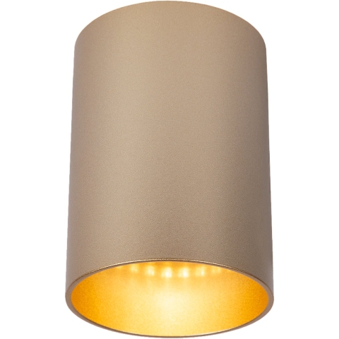 Atmooz Nuo Fix - Goud - Ø 7 cm - 50W - Opbouwspot - Plafondspot