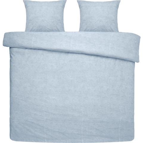 Damai Ebba Dekbedovertrek 200 x 200|220 cm - Soft Blue