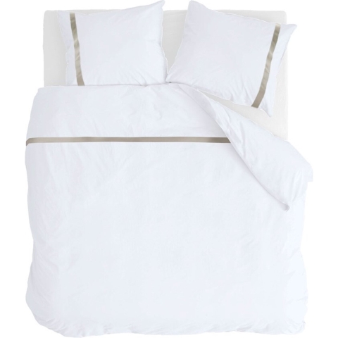 Walra - Dekbedovertrek Timeless Chic - 240x220 - Wit