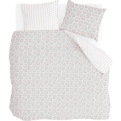 Walra - Dekbedovertrek Vintage Memory - 200x220 - Grijs