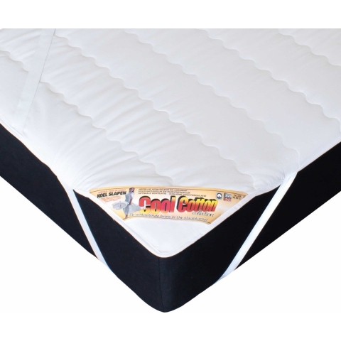 Cool Cotton - 100% Katoenen Matrasoplegger - 90 x 200
