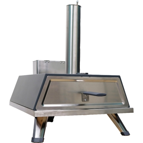 Buitenkado Pizzaoven - 69x40x44cm - Grijs - doos