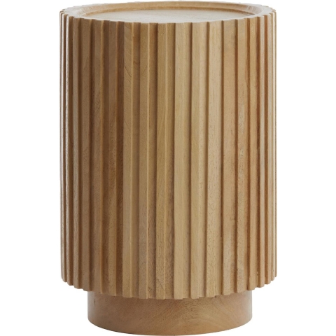 Light & Living Bijzettafel Kiyose - Naturel - Ø33cm