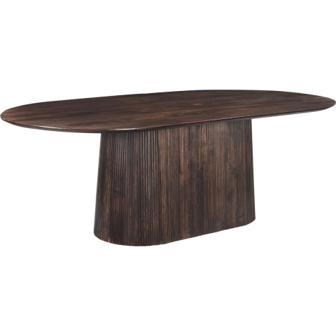 Livingfurn - Eetkamertafel Salvator Walnut 200cm