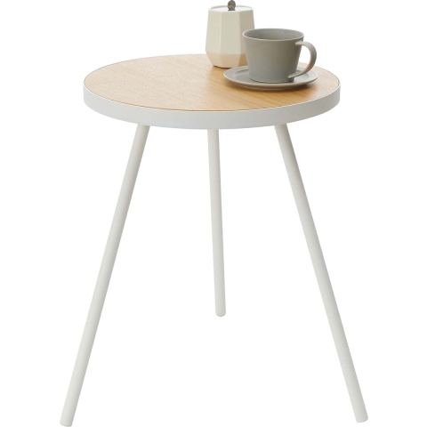 Yamazaki Bijzettafel Rond - Tower - Wit