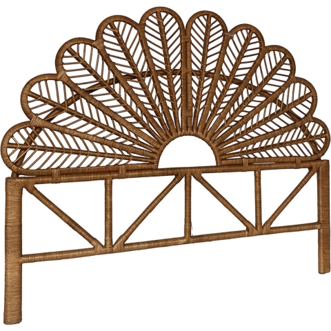 sweeek - Donker rotan hoofdbord