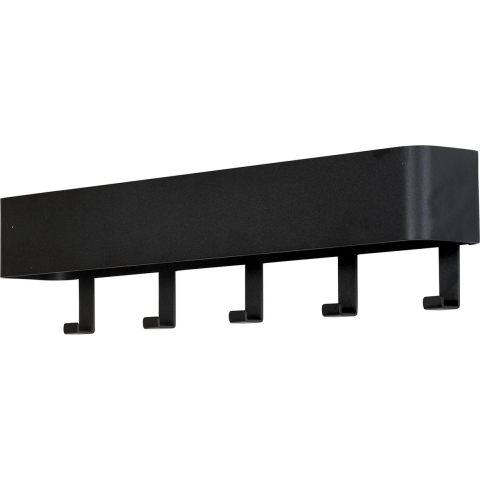 Spinder Design Dax Play 5 Wandkapstok - Zwart