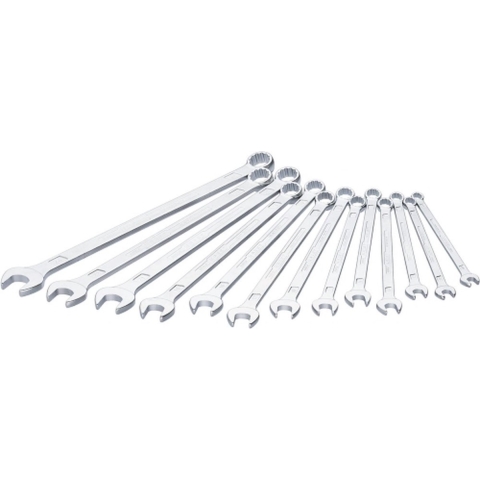 HAZET Ring-steeksleutel · extra lang · slanke uitvoering 600LG/13 · Buitentwaalfkant tractieprofiel · 13-delig · 10?-?24