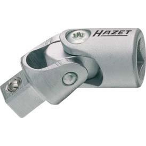HAZET Universeel scharnier 8820 · 3/8 inch (10 mm) vierkant hol · 3/8 inch (10 mm) vierkant massief · Lengte: 46,5 mm