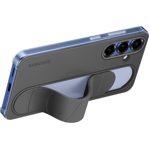 Samsung Standing Grip Telefoonhoesje Voor Samsung Galaxy S25 Zwart