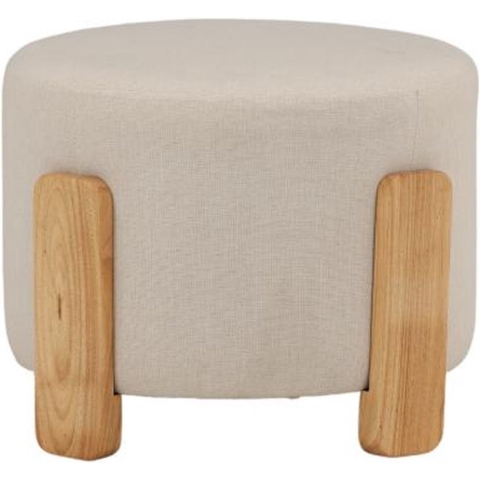 Svea - Nova hocker - boucle - wit