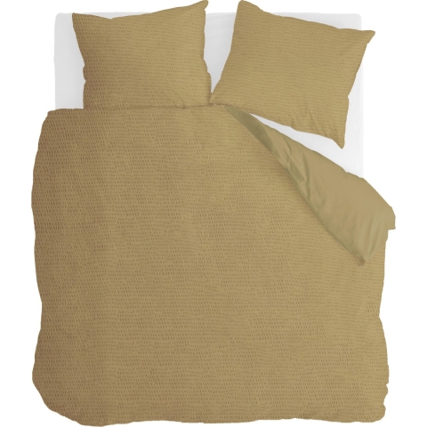Walra - Dekbedovertrek Basic & Tough - 200x220 - Honing Mosterd