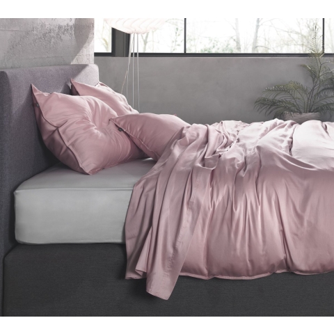 Zo Home Satinado Dekbedovertrekset Uni Katoen Satijn - shady pink