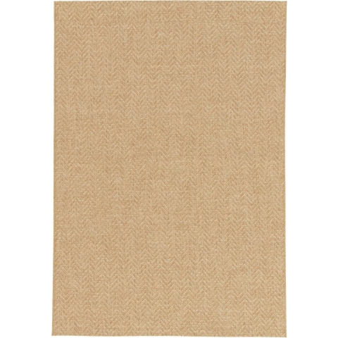 sweeek - Natuurlijk jute-effect tapijt voor binnen en buiten