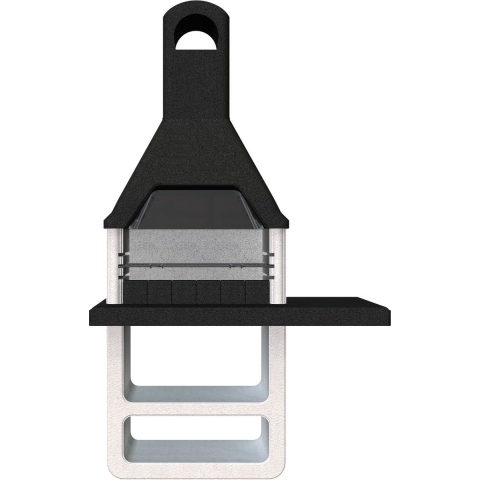 Sarom Fuoco - Betonnen barbecue - Prometeo - 125 x 64 x 215,5 cm
