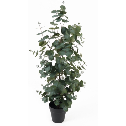 present time - Artificial Plant Eucalyptus Leaf Large