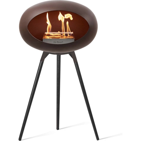 Le Feu Ground Wood High 79cm Bruin|Zwart|Zwart