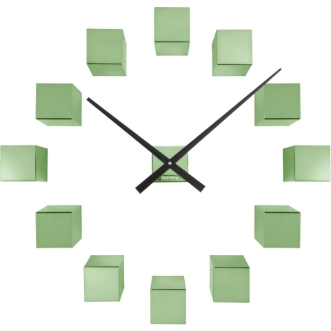 Karlsson - Wall Clock DIY Cubic Metallic