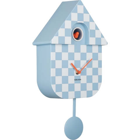 Karlsson - Wall Clock Modern Cuckoo Checker