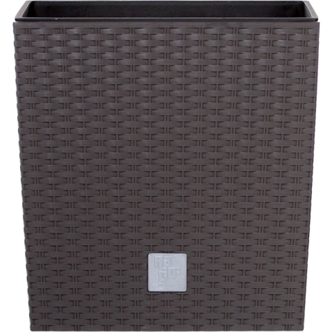 Prosperplast Plantenbak Rato - bruin - kunststof - 40 cm