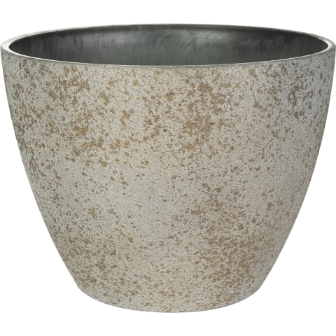 Ter Steege Bloempot|plantenpot - buiten - beige|goud - D36|H27 cm