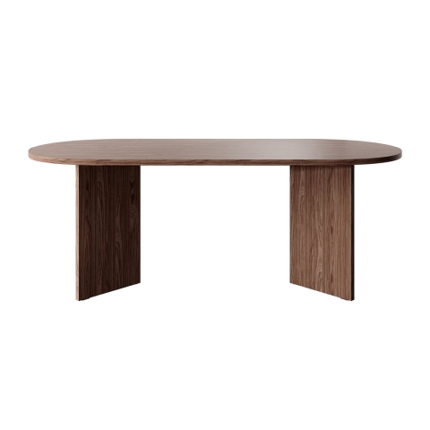 NADUVI Collection Philipa Eettafel - Bruin