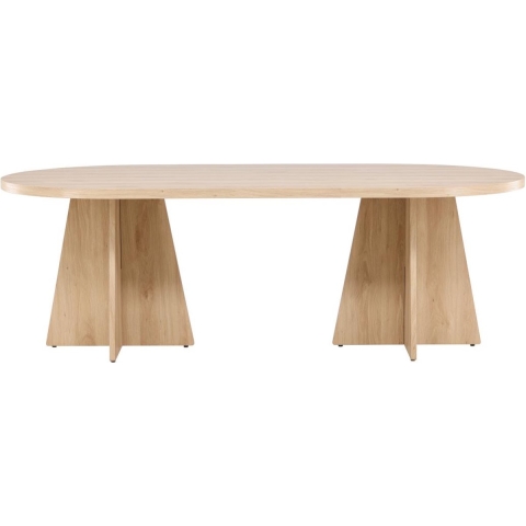 Svea - Liro deens ovale eettafel - 230 x 115 cm - naturel