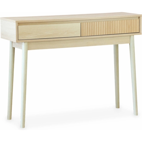 sweeek - Consoletafel, Linear, L 100 x B 30 x H 75cm