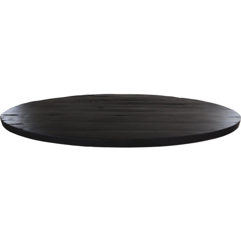 HSM - HSM Collection-Ovaal Tafelblad-180x100x5|5.5-Zwart-Mango