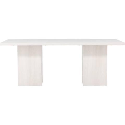 Svea - Nelo rechthoekige eettafel - 200 x 90 cm - whitewash