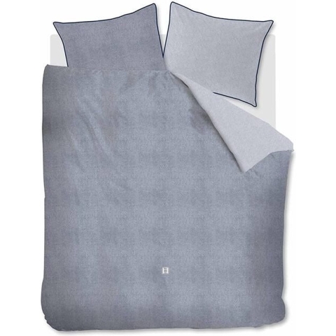 Riviera Maison Gingham dekbedovertrek - 240x200|220 - Blauw