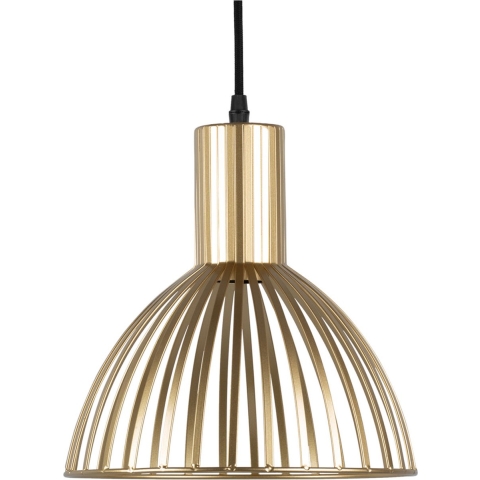 Leitmotiv - Pendant lamp Lignes Round gold painted