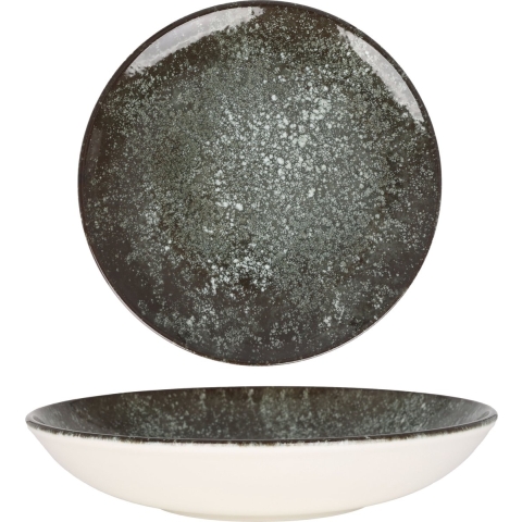 Bonna Diep bord - Cosmos - Porselein - 25 cm (1300cc) - set van 6