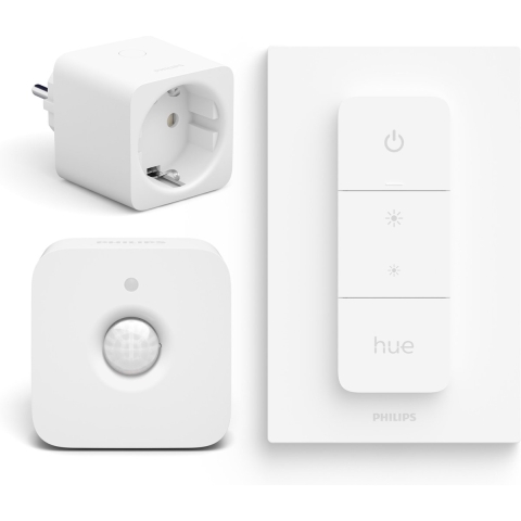 Philips Hue Combipack Smart Plug NL Bewegingssensor & Dimmer Switch