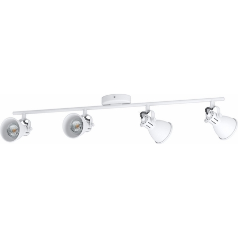 EGLO Seras 1 Spot - GU10 - 4 lichts - 77 cm - Wit