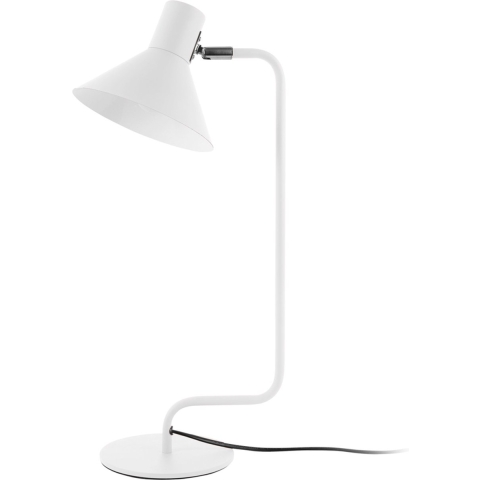 Leitmotiv - Table lamp Office Curved metal white