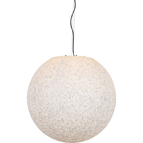 QAZQA Moderne buiten hanglamp grijs 56 cm IP65 - Nura