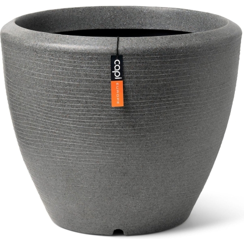 Capi Europe Arc Granite Bloempot Ø 75 cm - Antraciet