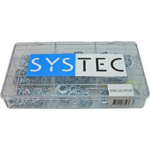 Systec Assortimentsdoos 9-Vaks Tandveerring Vz Din6798A - 8960.60.09104