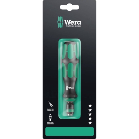 Wera 817 R SB bits-houder met Rapidaptor Snelwisselhouder, 1/4 duim x 133 mm - 1 stuk(s) - 05073541001