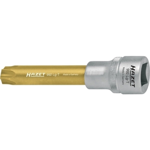 HAZET Dopsleutelbit 992LG-T70 · 1/2 inch (12,5 mm) vierkant hol · Binnen-TORX®-profiel · SW T70