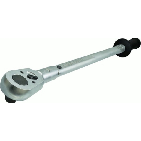 HAZET Momentsleutel 6123-1CT - Draaimomentbereik min-max: 60 - 320 Nm - Nauwkeurigheid: 2% - 1/2 inch (12,5 mm) vierkant massief - Lengte: 661 mm