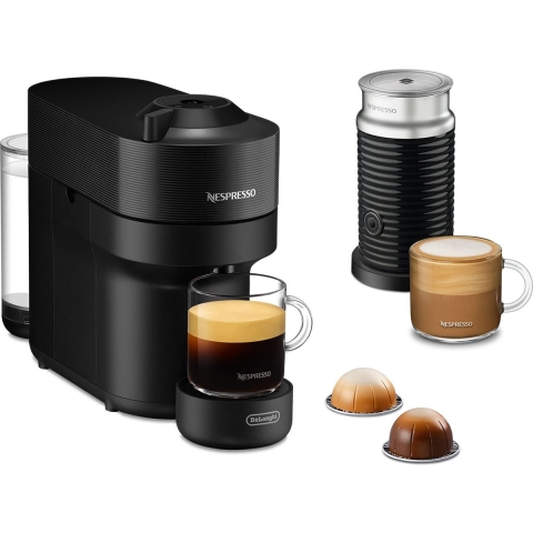 Nespresso Vertuo Pop ENV90.BAE machine met cups van DeLonghi - Zwart