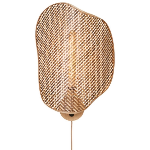 Good&Mojo Kinabalu Wandlamp Naturel/bruin