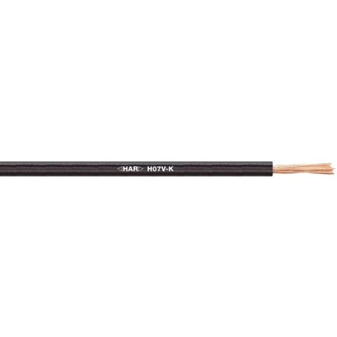 LAPP 4520003/100 Draad H07V-K 1 x 4 mm² Groen, Geel 100 m