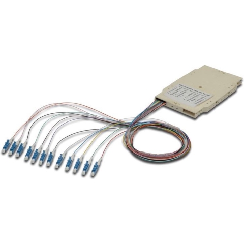 Digitus A-96533-02-UPC-4 Verbindingscassette voor glasvezelkabels Beige 1 stuk(s)