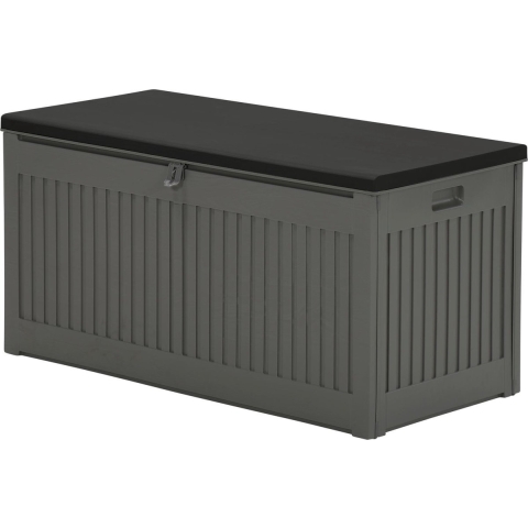Garden Impressions Debas kussen opbergbox 270 l - donker grijs