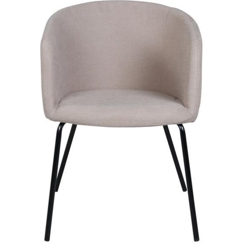 Svea - Tiro eetkamerstoel - linnenlook - beige