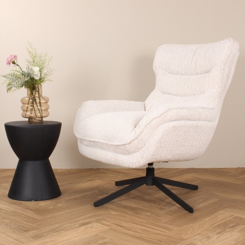 DS4U Artur draaifauteuil - crème
